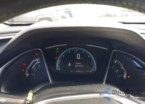 2020 Honda Civic Ex from USA, damaged, VIN 19XFC1F31LE007379